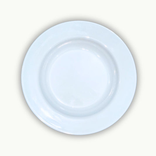 durable melamine deep plate for curry serving premium finish