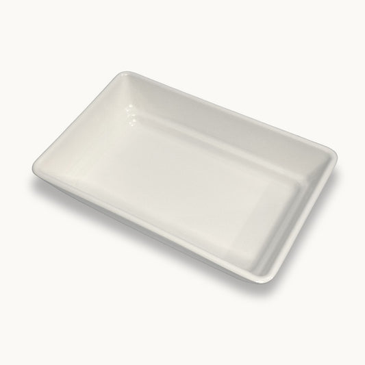 Heavy weight unbreakable melamine serving dish for kitchen serveware