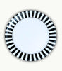 Elegant black and white piano printed melamine plate design