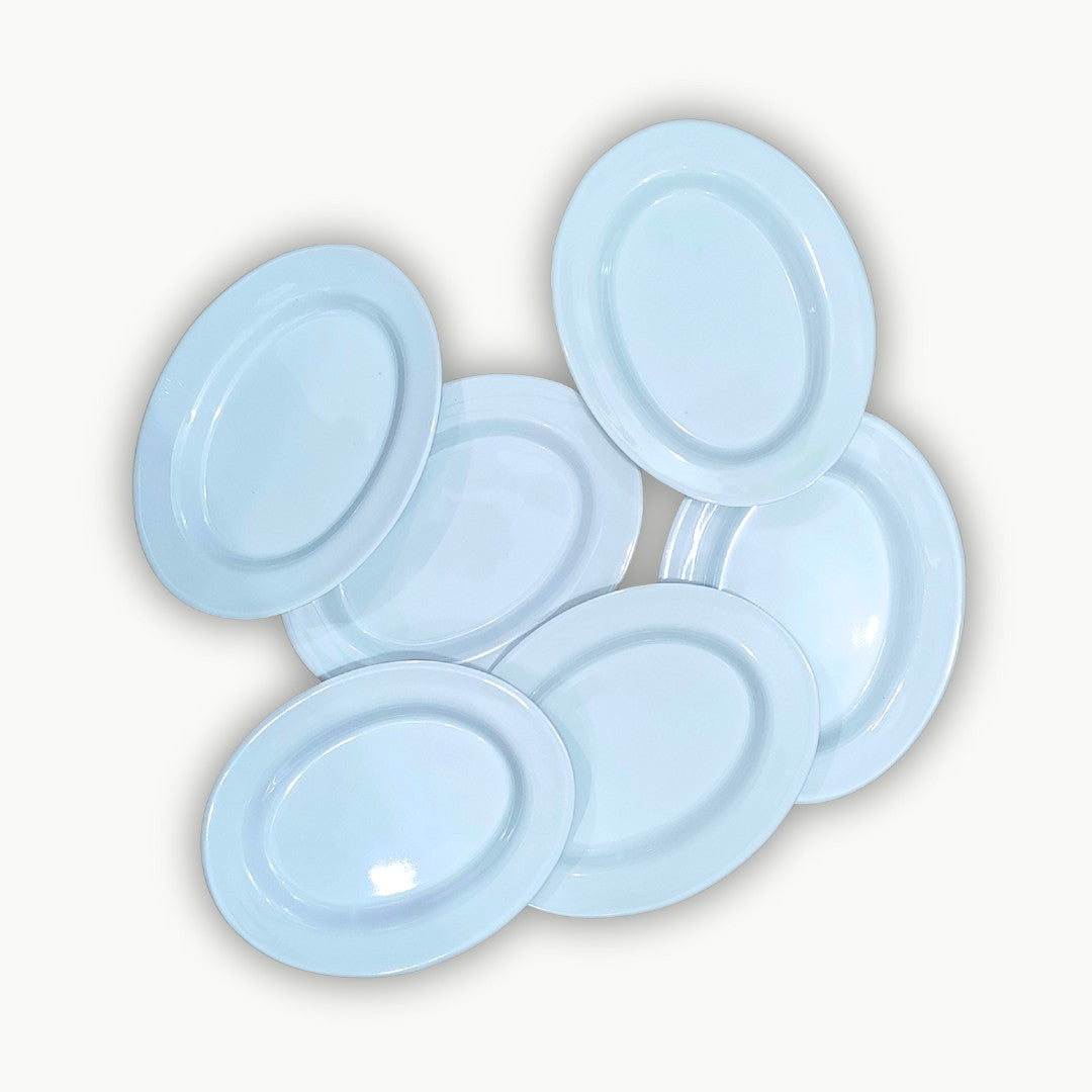 Premium small white melamine rice dish ideal for serving