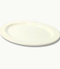 heavy weight double glazed oval rice serving platter melamine
