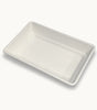 Heavy weight unbreakable melamine serving dish for kitchen serveware