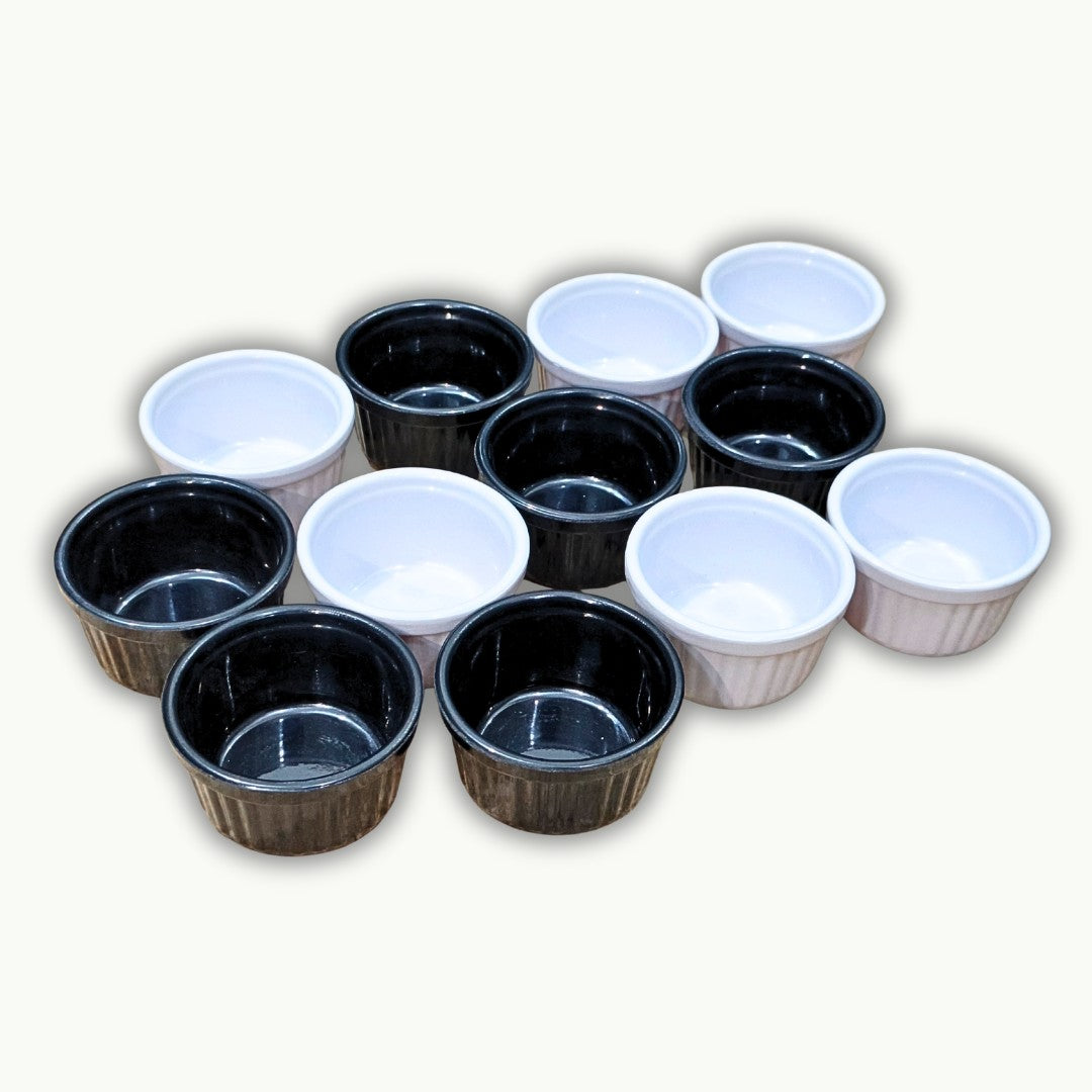 Unbreakable melamine chutney dip bowls for home and restaurant