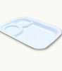 durable unbreakable melamine tray for burgers and fries DineLux