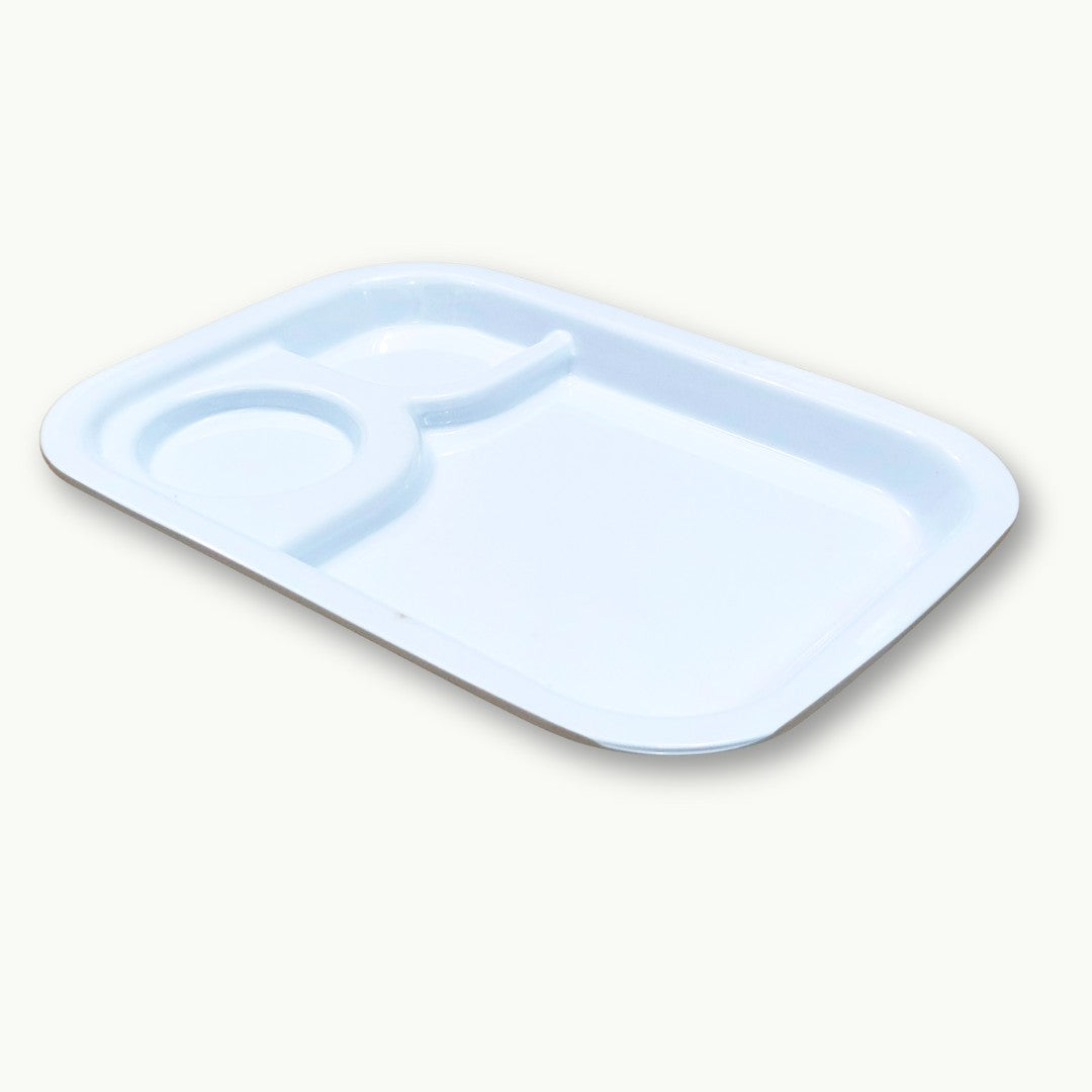 durable unbreakable melamine tray for burgers and fries DineLux